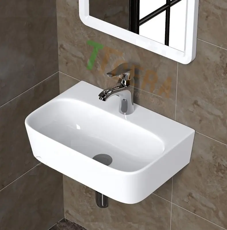 Chậu Lavabo Treo Tường TTCERA LB162